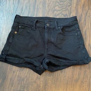 🌟AE Black Hi-Rise Shortie WILL TAKE ANY OFFER🌟